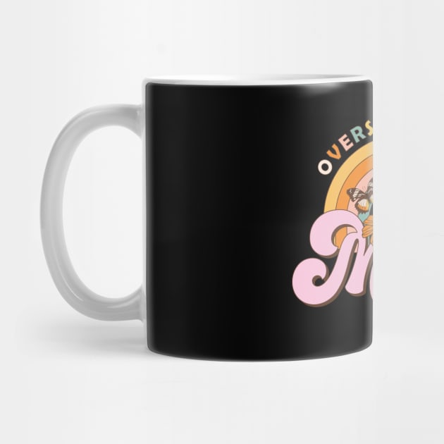 Overstimulated Moms Club Retro Gift by The WYLD Tribe